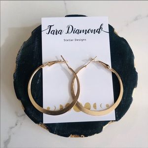 Stellar Hoop Earrings- NWT